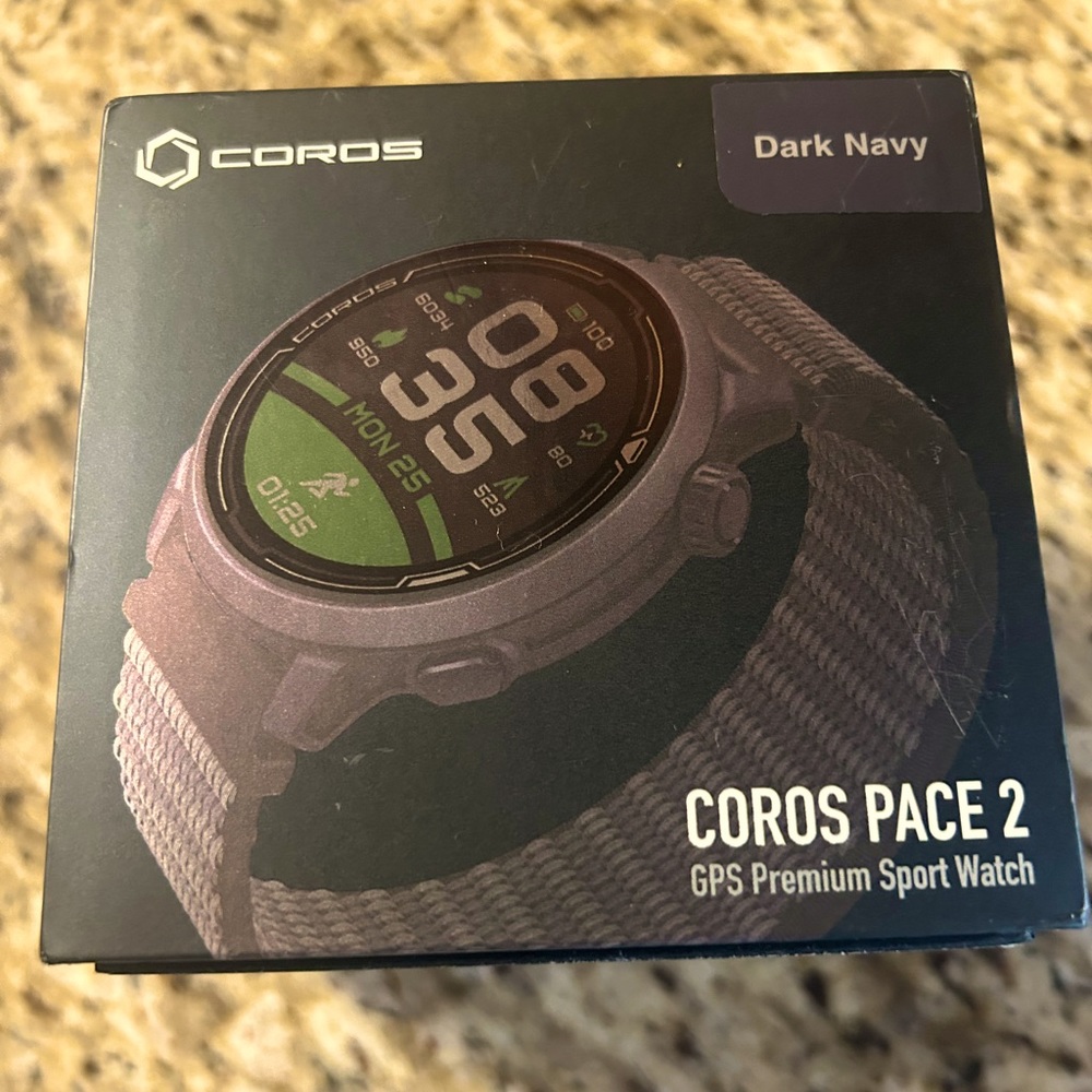 COROS Pace 2 - GPS Premium Sports / Exercise Watch - Dark Navy - NIB